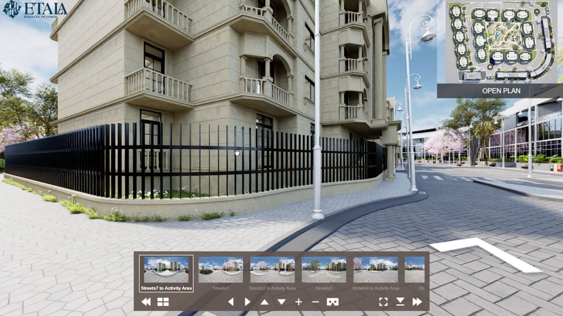 360 degree street tour