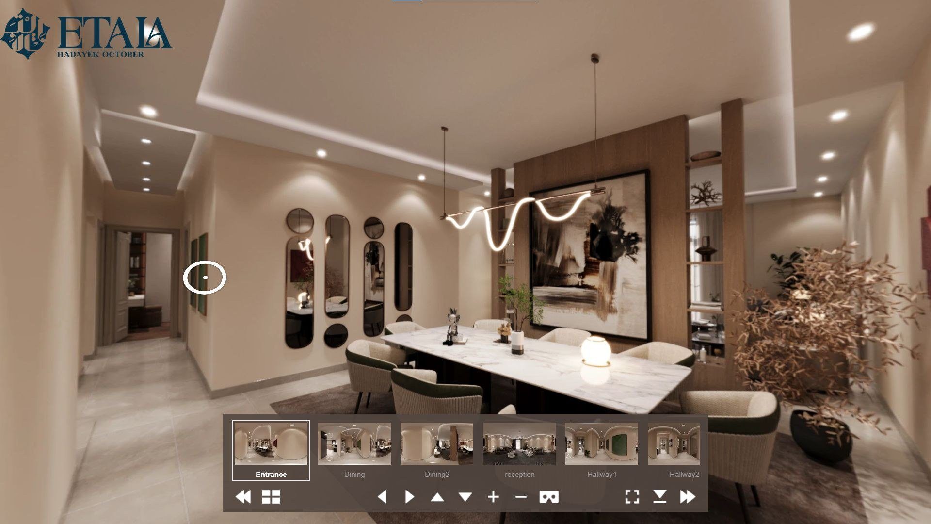 360 degree interior tour