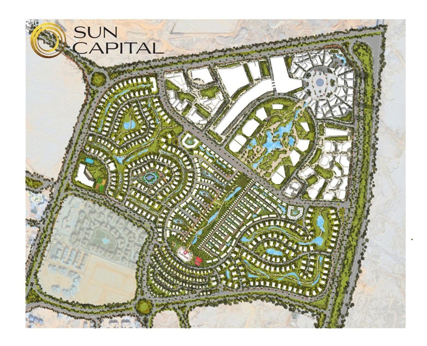 Sun Capital 3D masterplan
